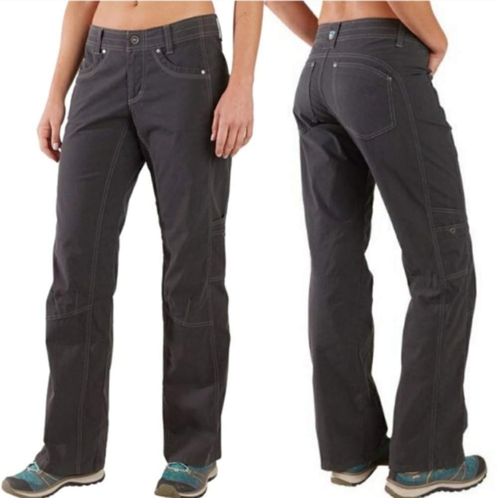 KUHL WOMEN'S FREE RANGE PANTS INDIGO BLUE SIZE 10 32" INSEAM BRAND NEW WITH TAGS